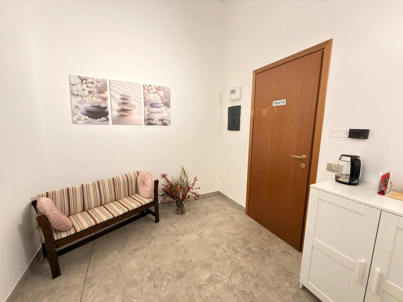Sala d'attesa dello studio
